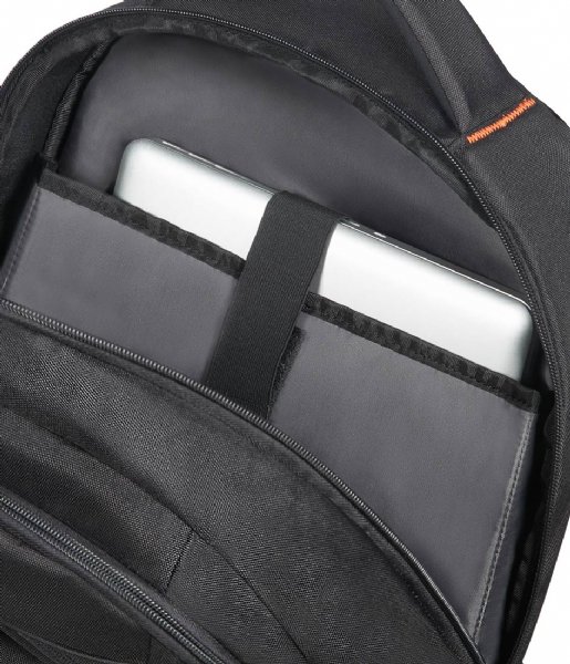 American Tourister  At Work Laptop Backpack 17.3 Inch Black/Orange (1070)