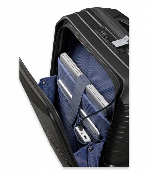 American Tourister Håndbagage kufferter Airconic Spinner 55/20 Frontl. 15.6 Inch Onyx Black (581)