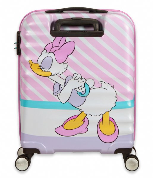 American Tourister Håndbagage kufferter Wavebreaker Disney Spinner 55/20 Daisy Pink Kiss (8660)