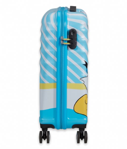 American Tourister Håndbagage kufferter Wavebreaker Disney Spinner 55/20 Donald Blue Kiss (8661)