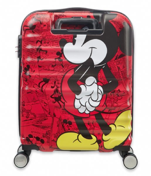 American Tourister Håndbagage kufferter Wavebreaker Disney Spinner 55/20 Mickey Comics Red (6976)