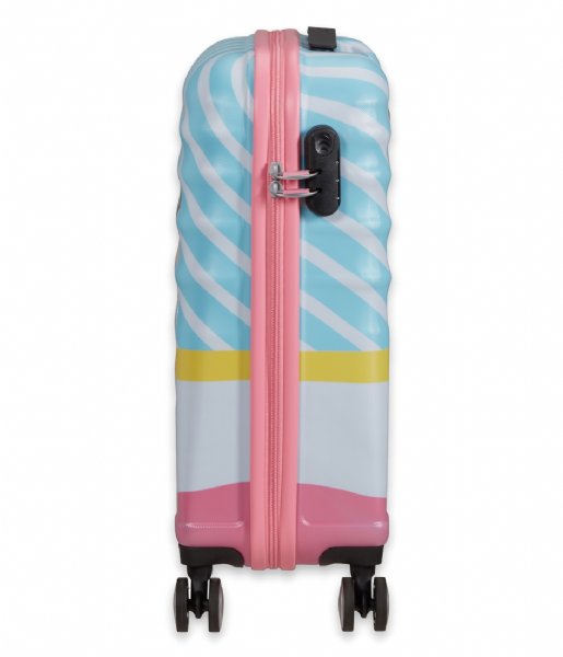 American Tourister Håndbagage kufferter Wavebreaker Disney Spinner 55/20 Minnie Pink Kiss (8623)