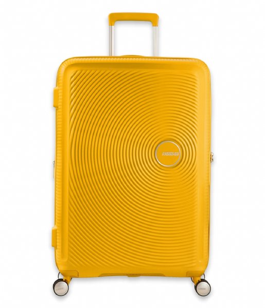 American Tourister Håndbagage kufferter Soundbox Spinner 55/20 Expandable Golden Yellow (1371)