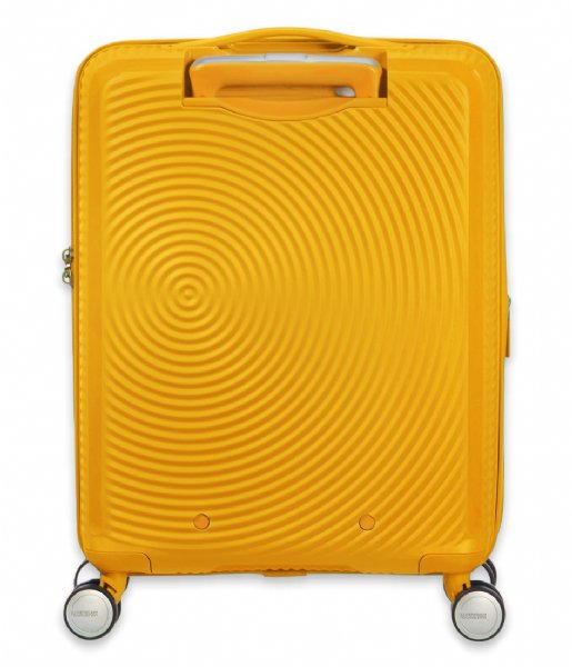 American Tourister Håndbagage kufferter Soundbox Spinner 55/20 Expandable Golden Yellow (1371)