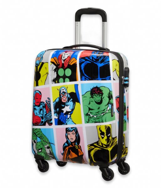 American Tourister Håndbagage kufferter Marvel Legends Spinner 55/20 Alfatwist 2.0 Marvel Pop Art (9073)