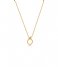 Ania Haie  Forget me Knot Necklace Goudkleurig