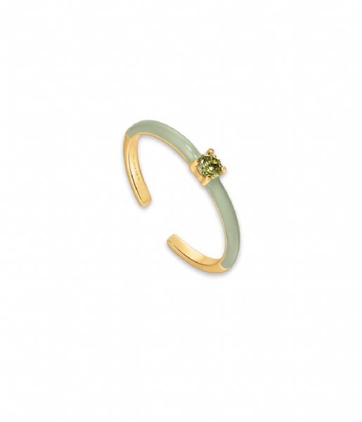 Ania Haie  Bright Future Ring One size Gold plated