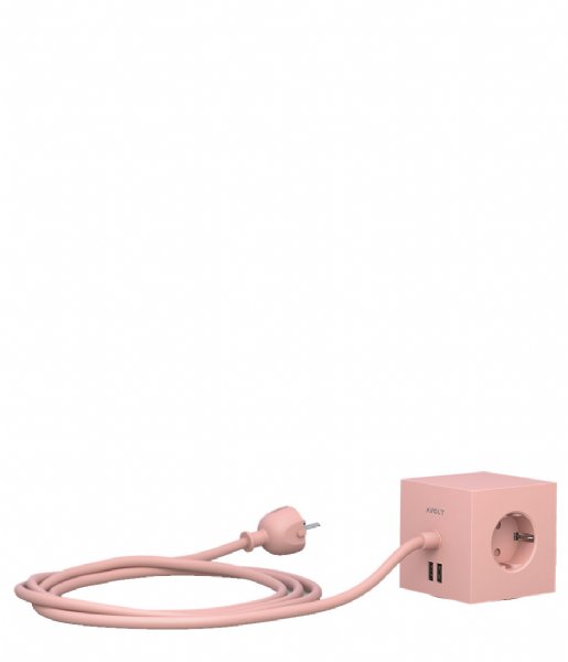 Avolt  Square 1 USB and Magnet Old pink (SQ1-F-USBOLDP12)