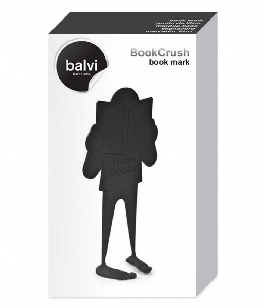 Balvi  Bookmark Book Crush Black