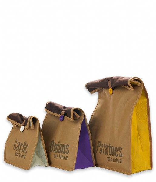 Balvi  Veggies Storage Bags Super Fresh 3x Brown