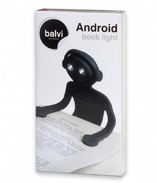 Balvi  Book light Android 2x CR1220 Black