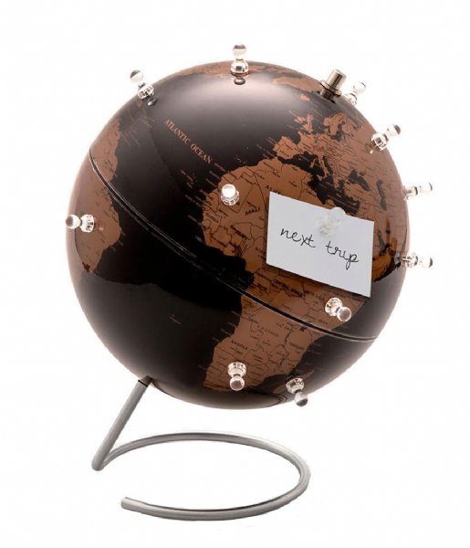 Balvi  Globe Antique Magnetic Brown/Black