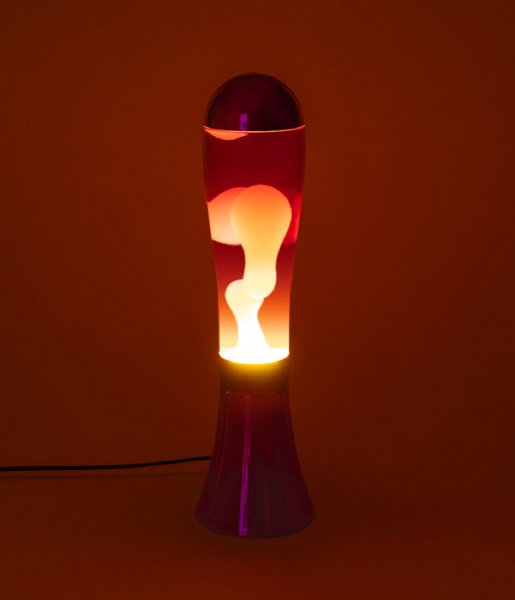 Balvi Bordlampe Lava Lamp Magma Purple/Red