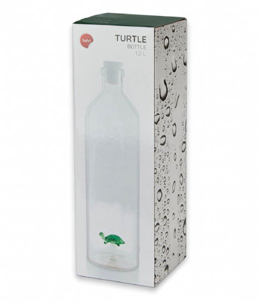 Balvi  Bottle Turtle 1.2L Transparant