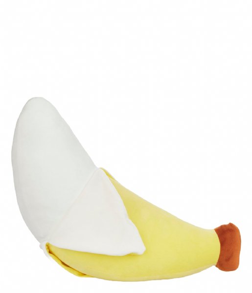 Balvi Kaste pude Cushion Fluffy Banana Polyester Yellow