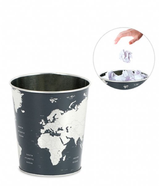 Balvi  Wastebasket Globe Globe
