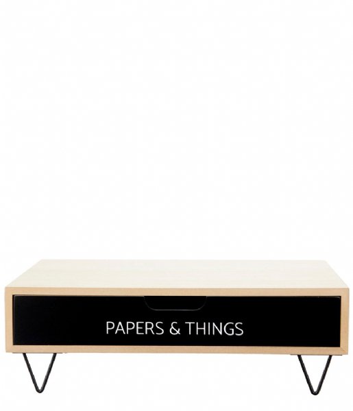 Balvi  Monitor Stand Nordic Papers Black