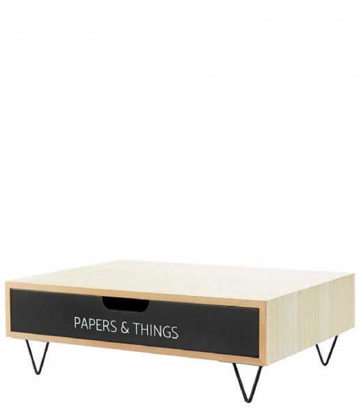 Balvi  Monitor Stand Nordic Papers Black