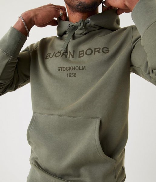 Bjorn Borg  Borg Hoodie Castor Grey (GY012)