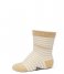 Bonnie Doon  Basic Stripe sock Organic Sheepskin