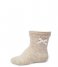 Bonnie Doon  Ajour sock Organic Grey Morn