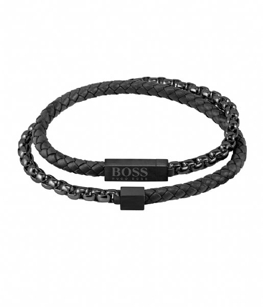 BOSS  Bracelet Blended Zwart