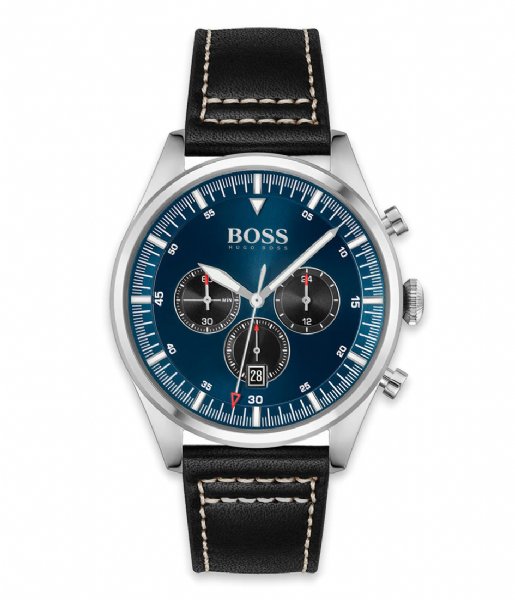 BOSS  Watch Pioneer Zwart