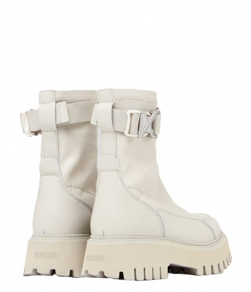 Bronx  Groov Y Ankle Boot Winter White(1257)