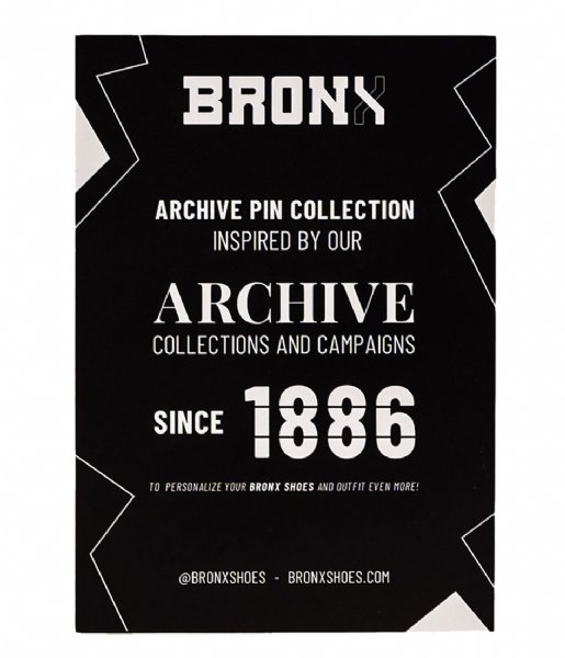 Bronx  Archive Pins No. 2 Silver coloured (A100)