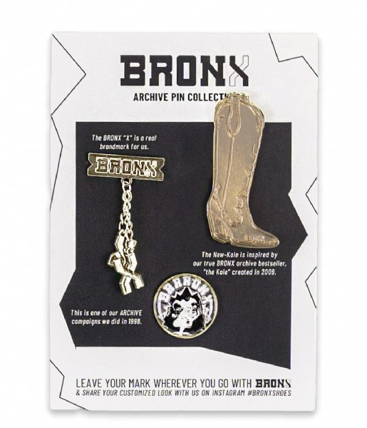 Bronx  Archive Pins No. 3 Gold plated (A103)
