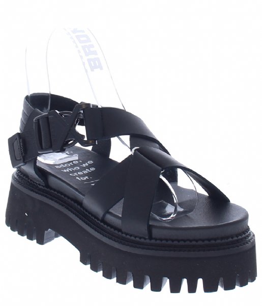 Bronx  Groovy Sandal Sandal Black (1)