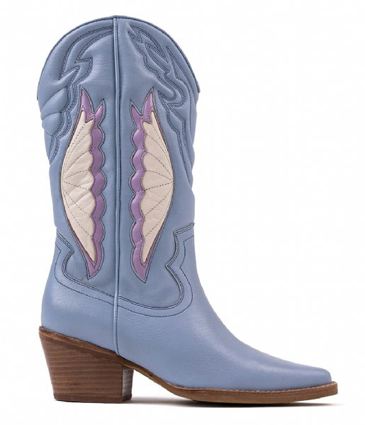 Bronx  Jukeson Ankle Boot Retro Blue Lilac (3441)