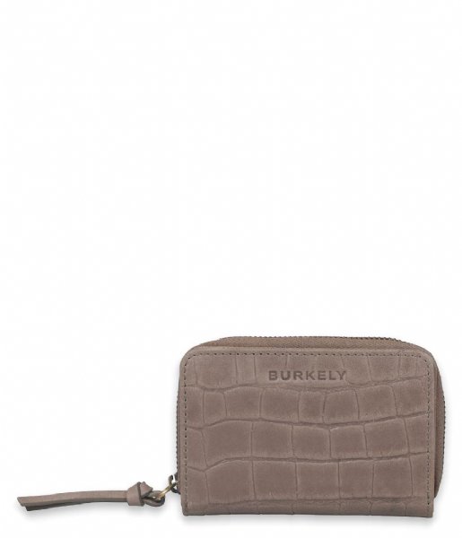 Burkely  Burkely Croco Cassy Wallet S Flap Pebble taupe (25)