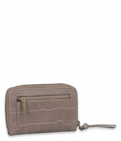 Burkely  Burkely Croco Cassy Wallet S Flap Pebble taupe (25)