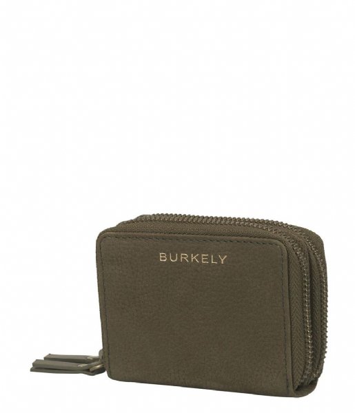 Burkely  Soul Sam Wallet S 2-Zip Dark olive (71)