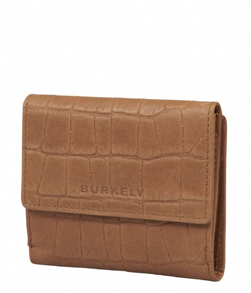 Burkely  Icon Ivy Trifold Wallet Caramel Cognac (24)