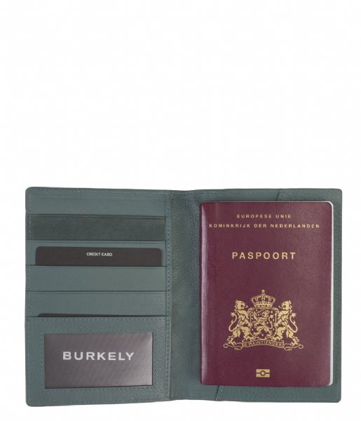 Burkely  Even Ella Passport Cover Sea Green (33)