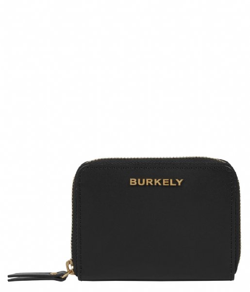 Burkely  Burkely Parisian Paige Small Zip Around Wallet Zwart (10)