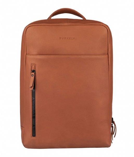Burkely  Rain Riley Backpack 15.6 Inch Corroded Cognac (24)