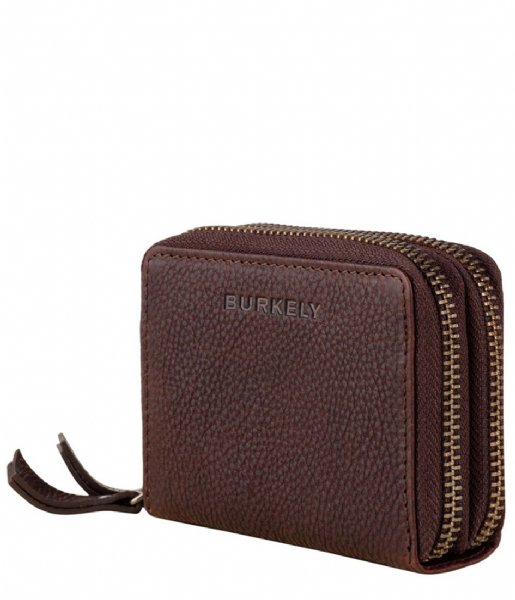 Burkely  Antique Avery Wallet S Double Zip Bruin (20)