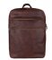 Burkely  Antique Avery Backpack Zip 15.6 inch Bruin (20)
