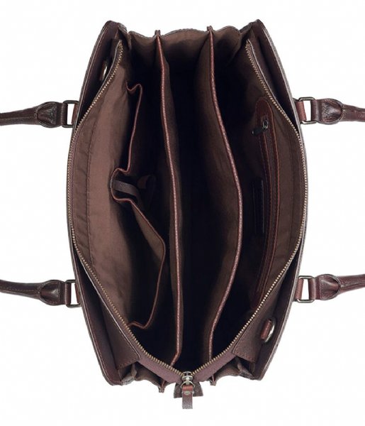 Burkely  Antique Avery Handbag M 14 inch Bruin (20)
