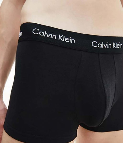 Calvin Klein  Low Rise Trunk 5-Pack Black W. Black Wb (XWB)