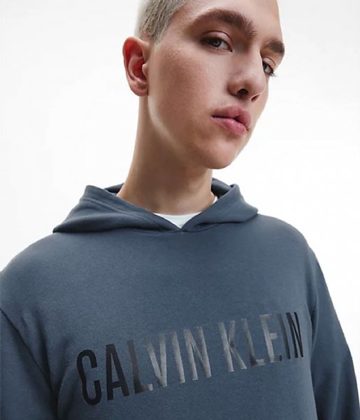 Calvin Klein  Long Sleeve Hoodie Hemisphere Blue (DBA)