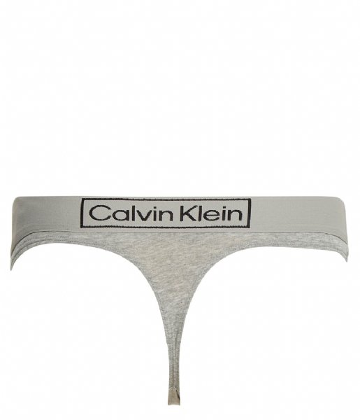Calvin Klein  Thong Grey Heather (P7A)