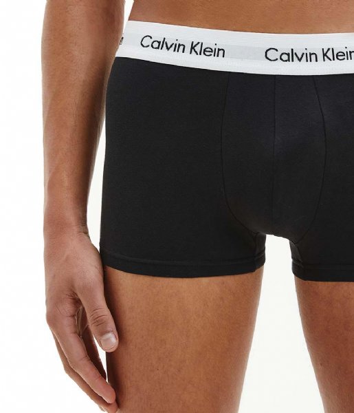Calvin Klein  3P Low Rise Trunk 3-Pack Black (001)