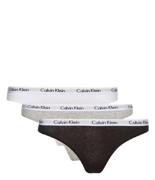 Calvin Klein  Slips 3P 3-Pack Black/Grey/White (999)