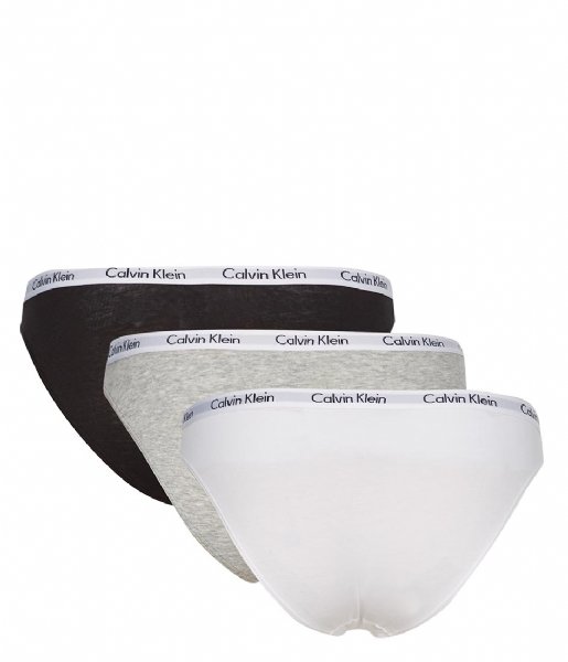 Calvin Klein  Slips 3-Pack Black/Grey/White (999)
