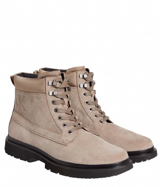 Calvin Klein  Lug Mid Laceup Boot Hike Perfect Taupe (A03)