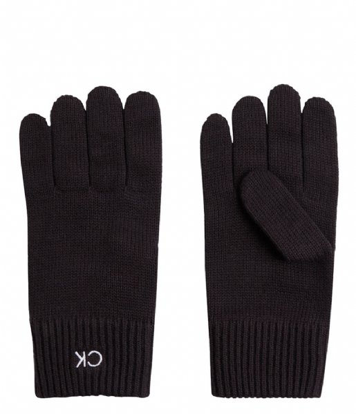 Calvin Klein  Classic Cotton Rib Gloves Ck Black (BAX)